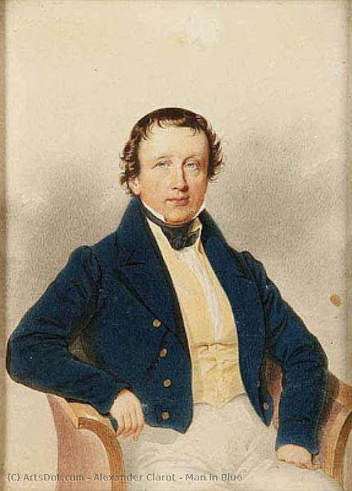 Man In Blue — Alexander Clarot