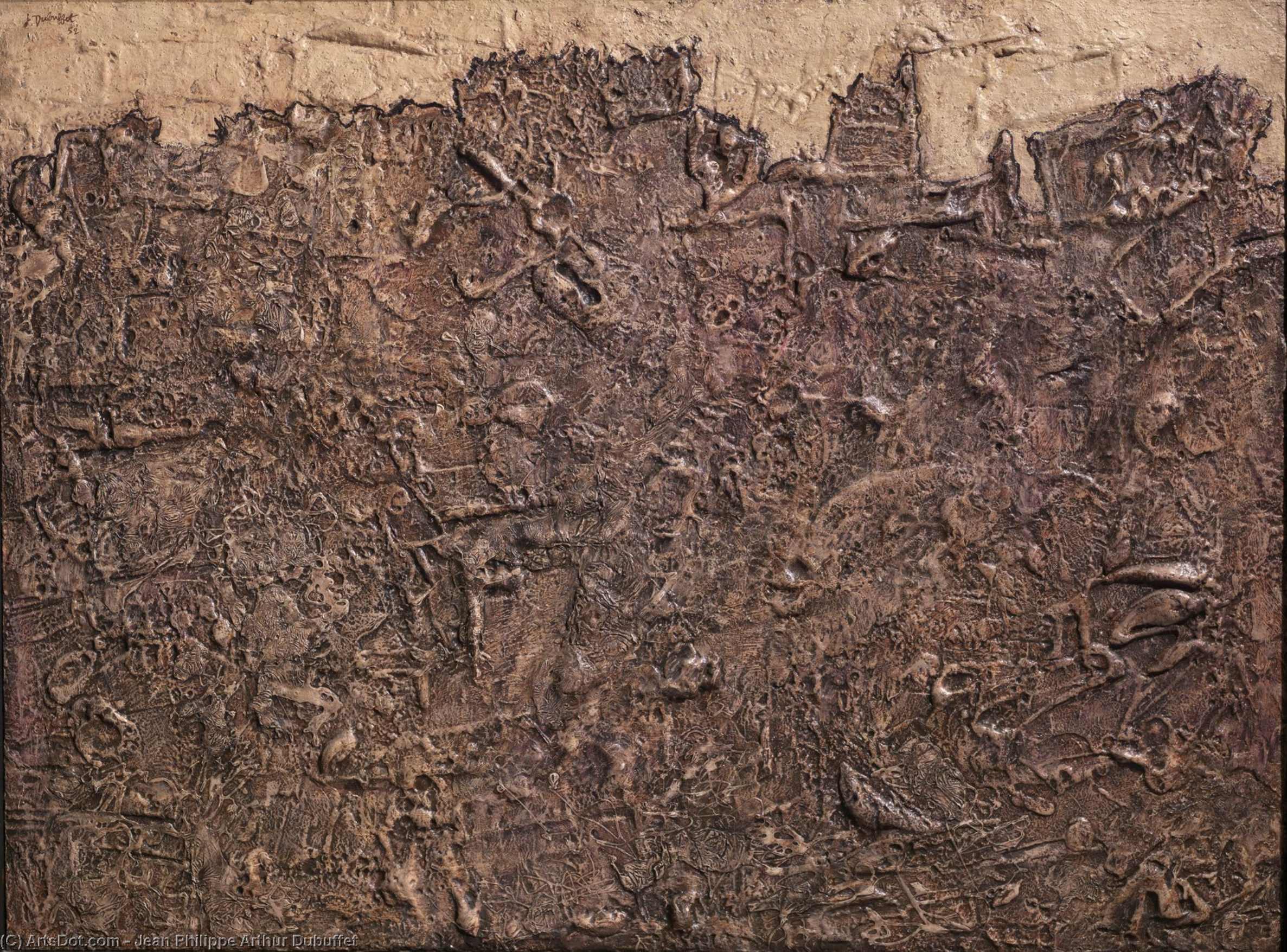 The Blue Bird — Jean Philippe Arthur Dubuffet
