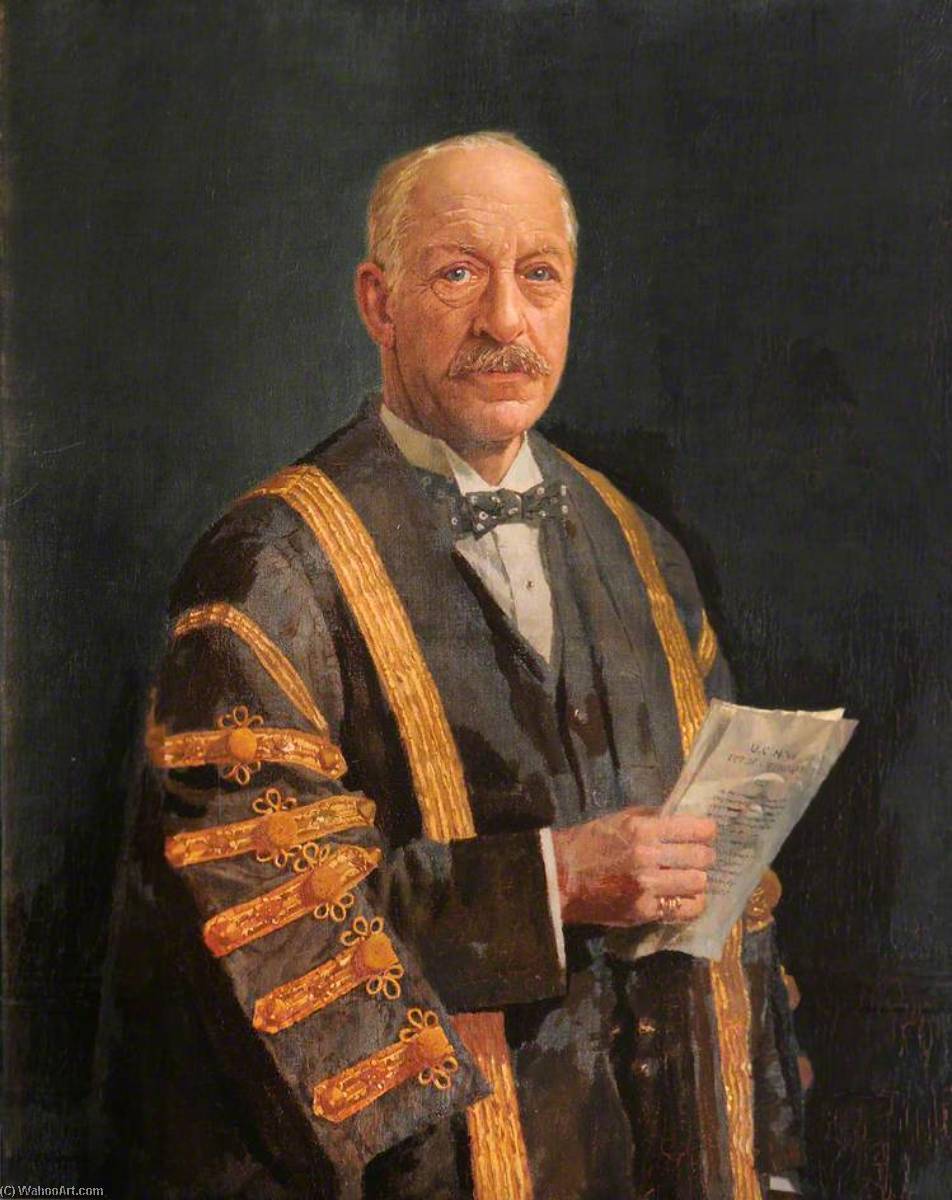 Lord Tyrell Kenyon (1864–1927), Kcvc, 4th Baron Of Gredington, President Of The College (1900–1923), Senior Deputy Chancellor Of The University Of Wales (1919–1920) — Allan Gwynne-jones