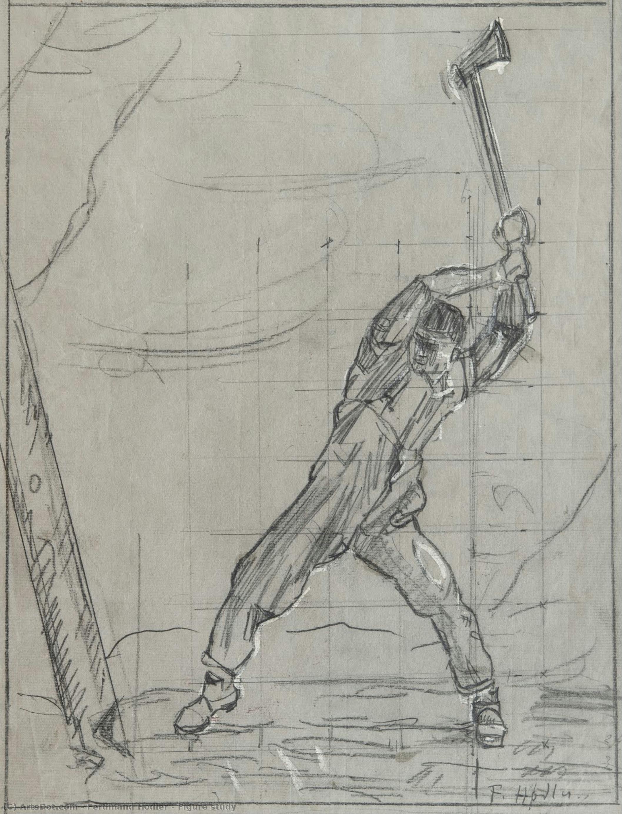 Figure Study — Фердинанд Хёдер