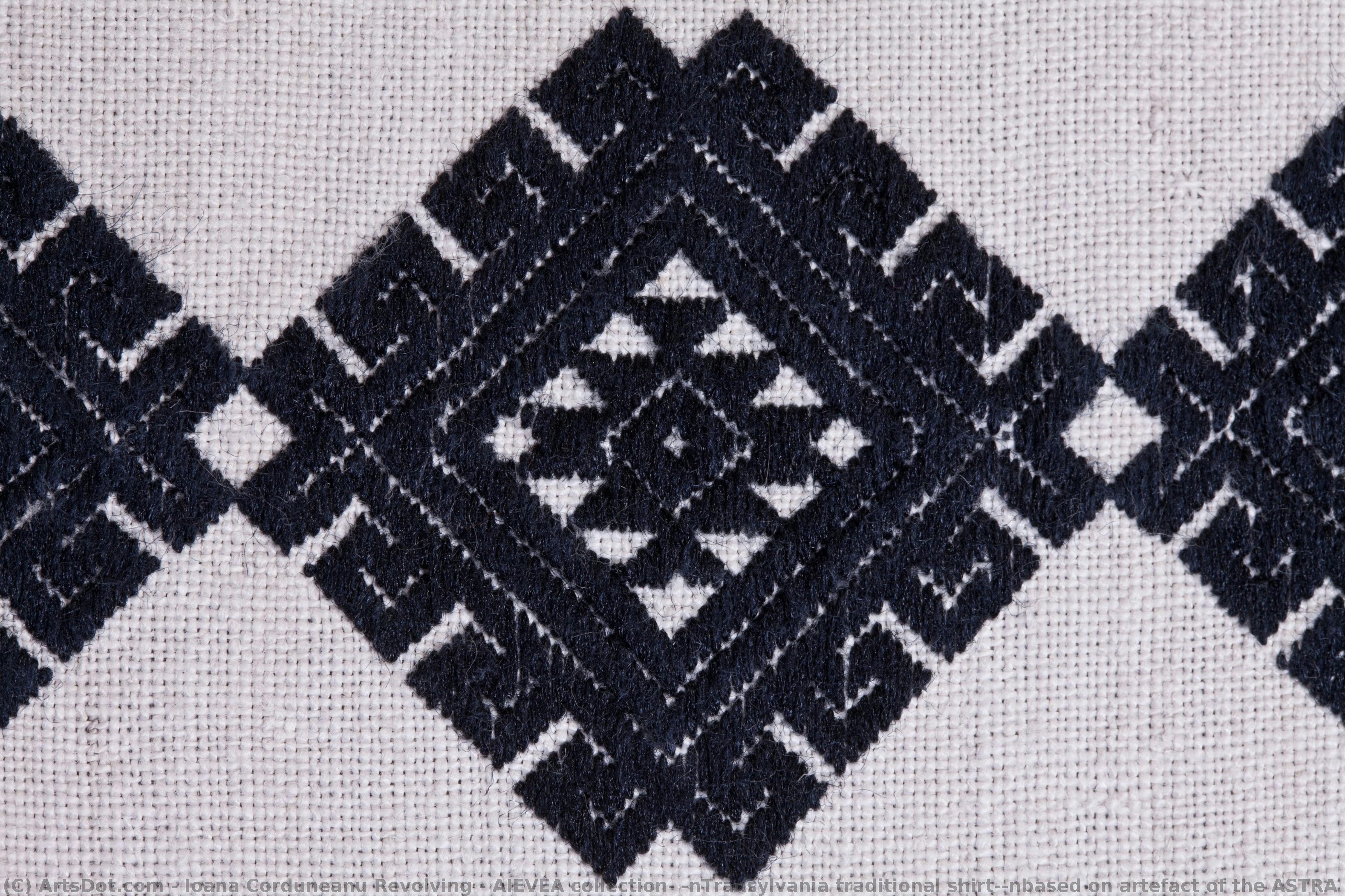 Aievea Collection; \ntransylvania Traditional Shirt;\nbased On Artefact Of The Astra Museum — Ioana Corduneanu Revolving