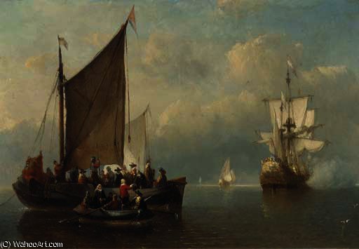 A Salute At Sea — Antoine De Saaijer Waldorp