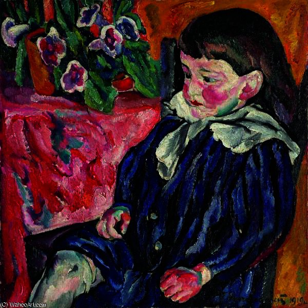 Portrait Of The Son — Pyotr Konchalovsky