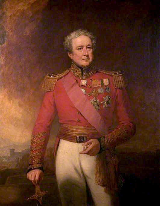 Major General Sir Robert Henry Sale, Second Light Infantry — George Clint