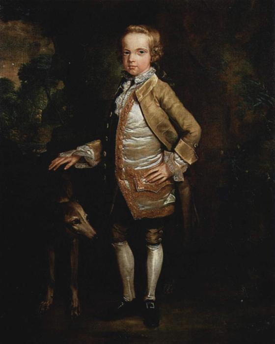 Portrait Of John Nelthorpe As A Child — George Stubbs