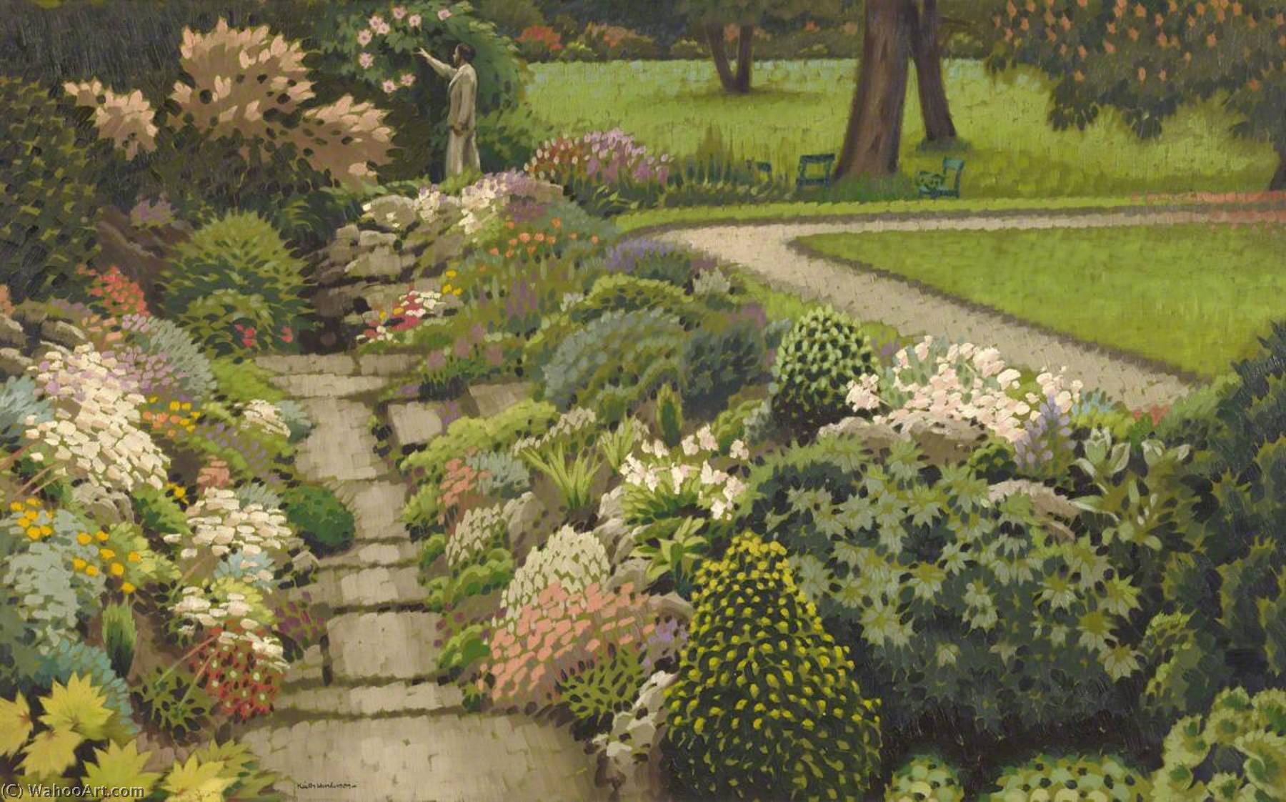Rock Garden, Sidney Sussex College — Keith Henderson