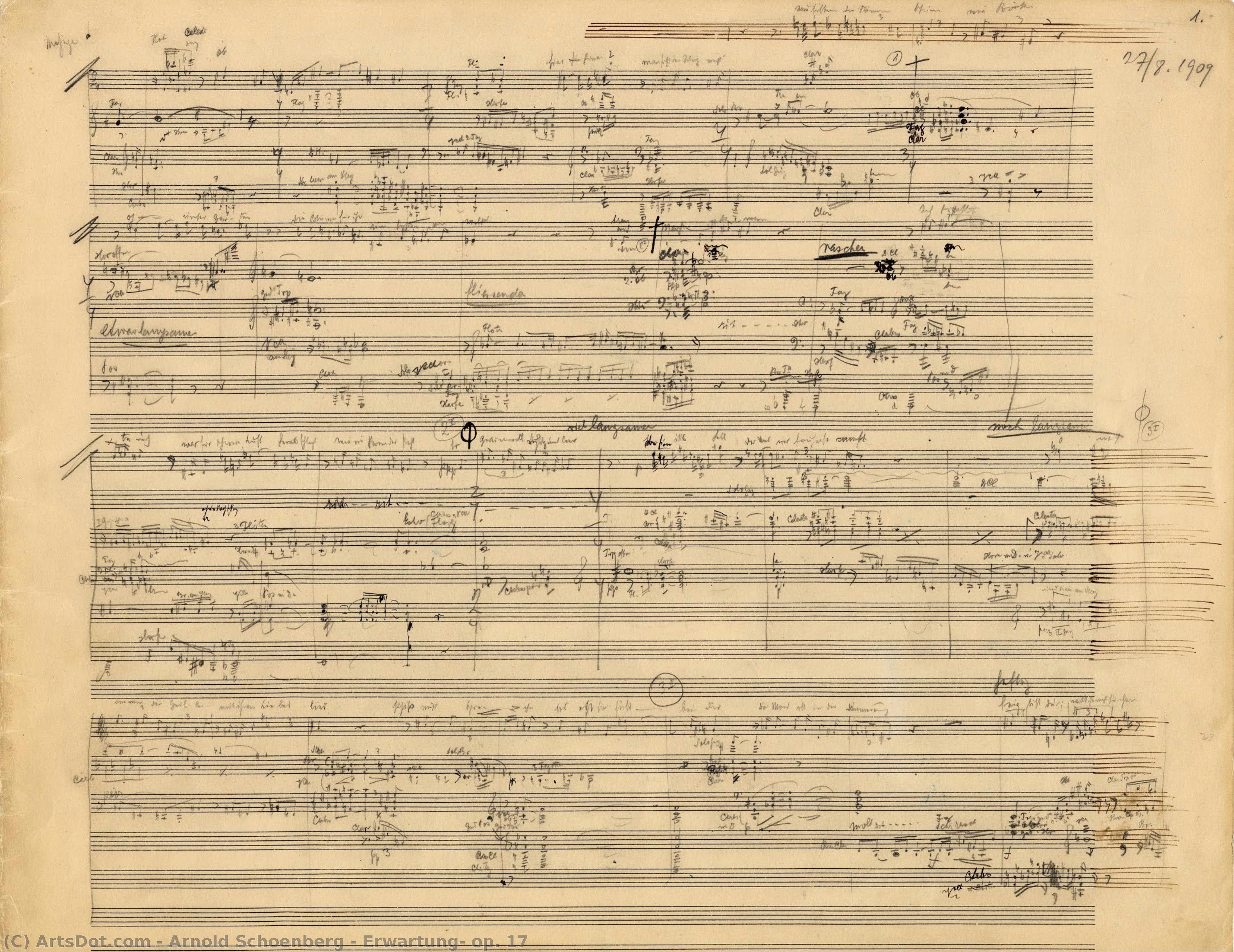 Erwartung, Op. 17 — Arnold Schoenberg