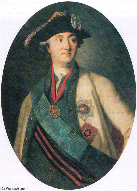 Portrait Of Alexei Orlov — Carl Ludwig Johann Christineck