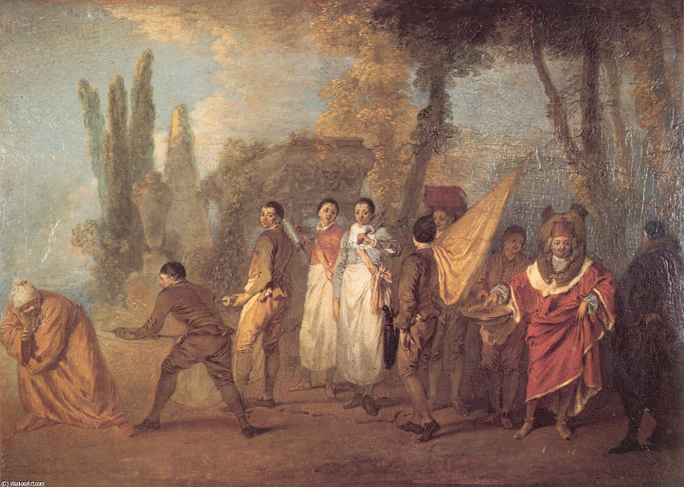¿qué He Hecho, Asesinos Malditos? — Jean-antoine Watteau