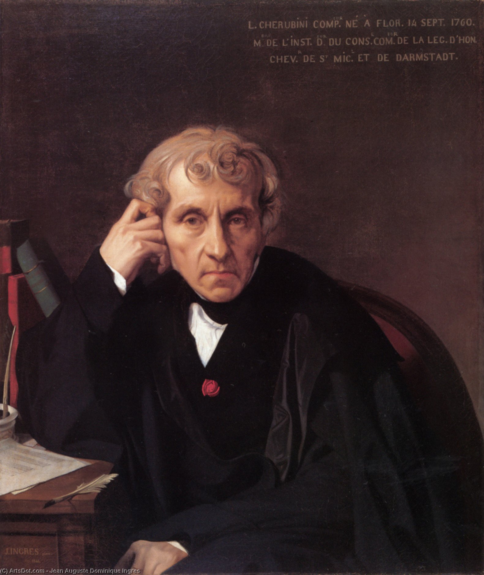 Maria Luigi Carlo Zenobio Salvatore Cherubini — Jean-auguste-dominique Ingres