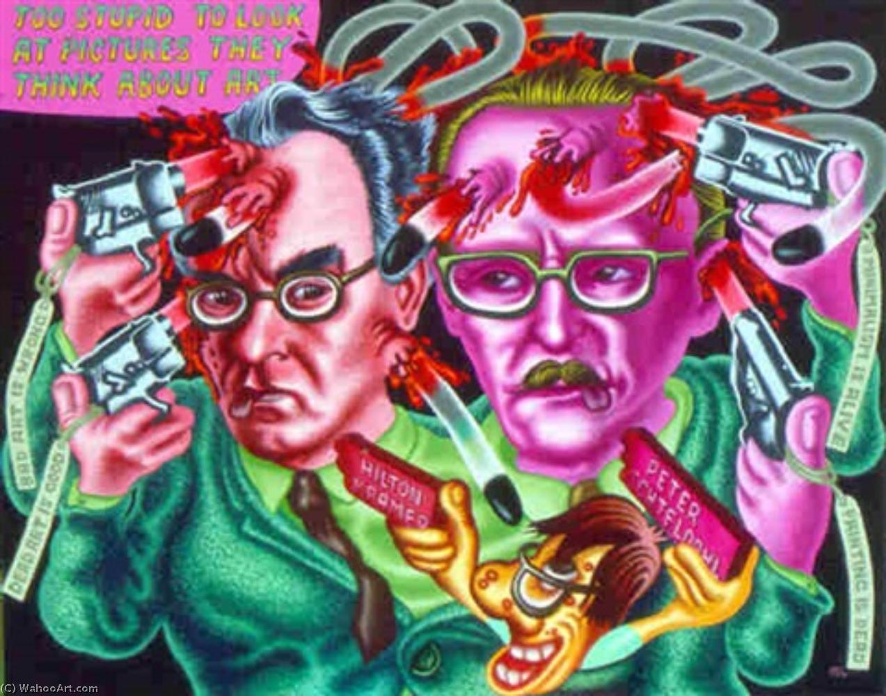 Art Critics Suicide — Peter Saul
