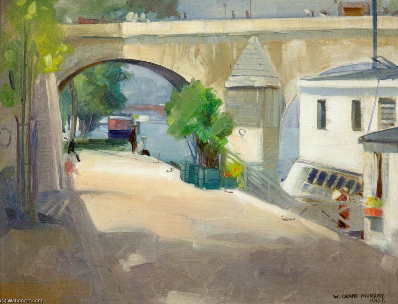 On The Seine — William Grant Murray