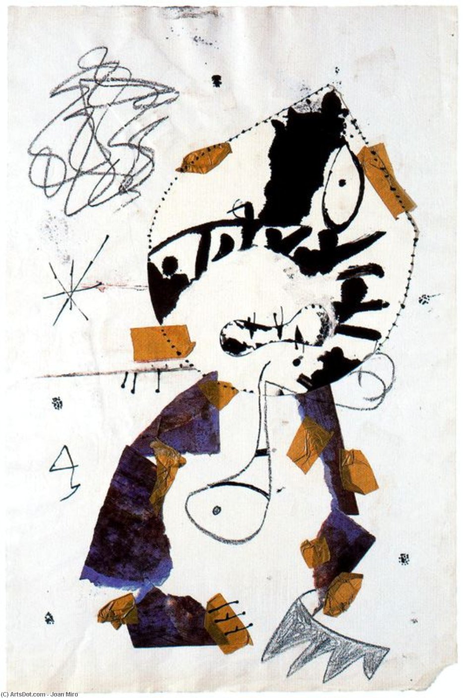 Dibuix Per A Un Gravat — Joan Miró