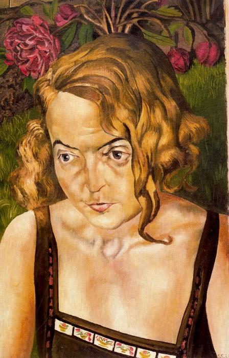 Portrait In A Garden — Sir Stanley Spencer