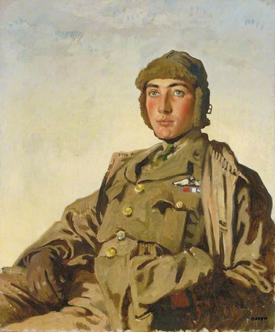 Lieutenant Arthur Percival Foley Rhys Davids (1897–1917), Dso, Mc — Sir William Newenham Montague Orpen