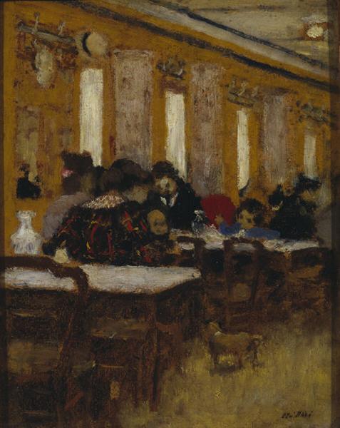 The Little Restaurant — Jean-édouard Vuillard