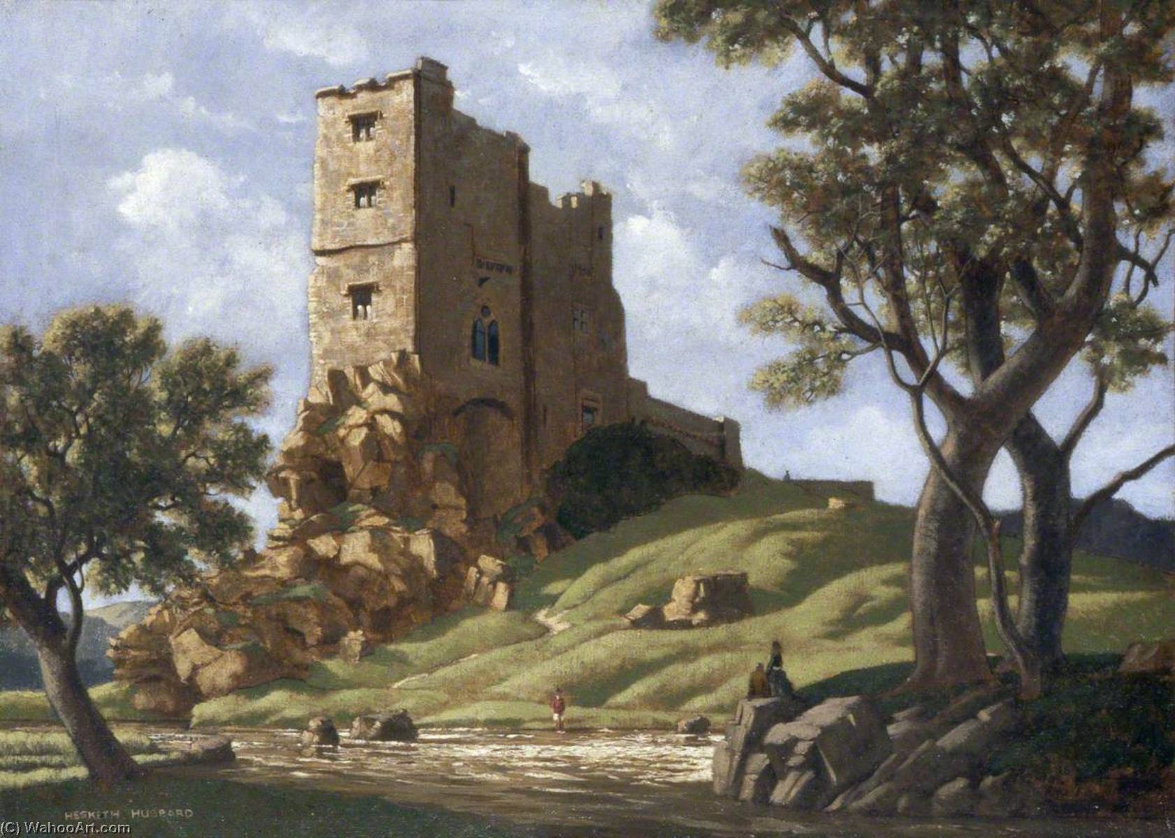 A Welsh Castle — Eric Hesketh Hubbard