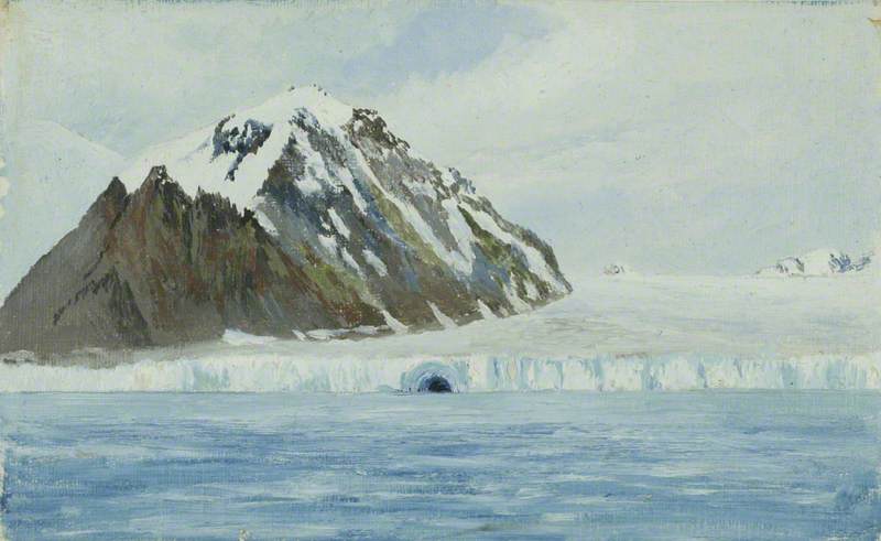 Mount Jacobsen, Dane Glacier, North Of Bay St John, West Coast, Spitsbergen — Roger Pocock