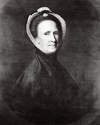 Mrs. Samuel Watts (sarah Osborne, Former Mrs Thomas Oxnard), (painting) — John Singleton Copley