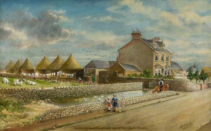 The Village Pond And West Farm, Fulwell — Frederick Gordon Crosby