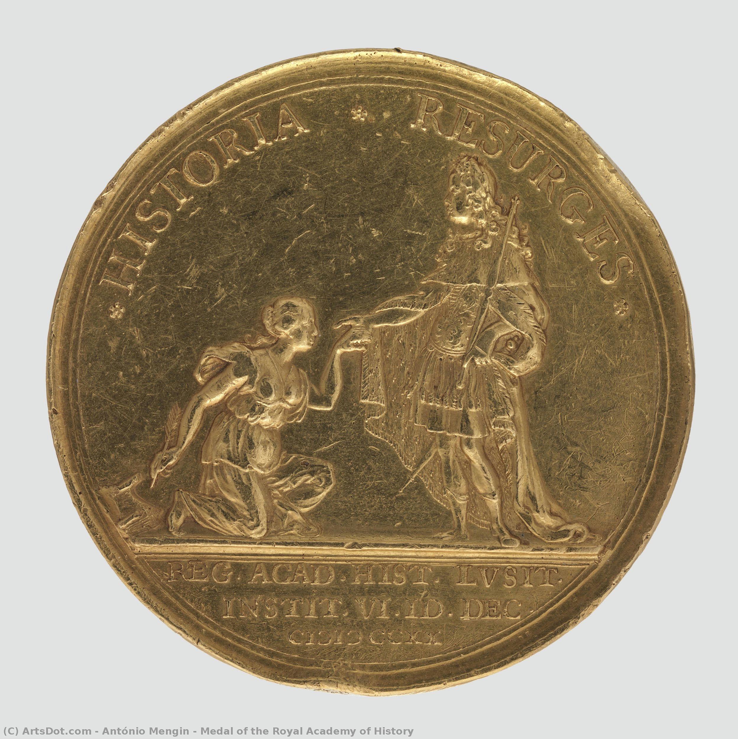Medal Of The Royal Academy Of History — António Mengin