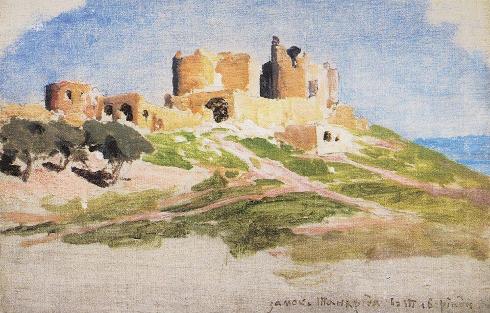 Tancred Castle In Tiberias — Vasily Dmitrievich Polenov