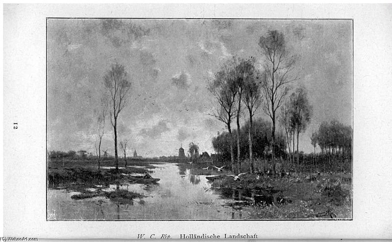 Holländische Landschaft — Willem Cornelis Rip