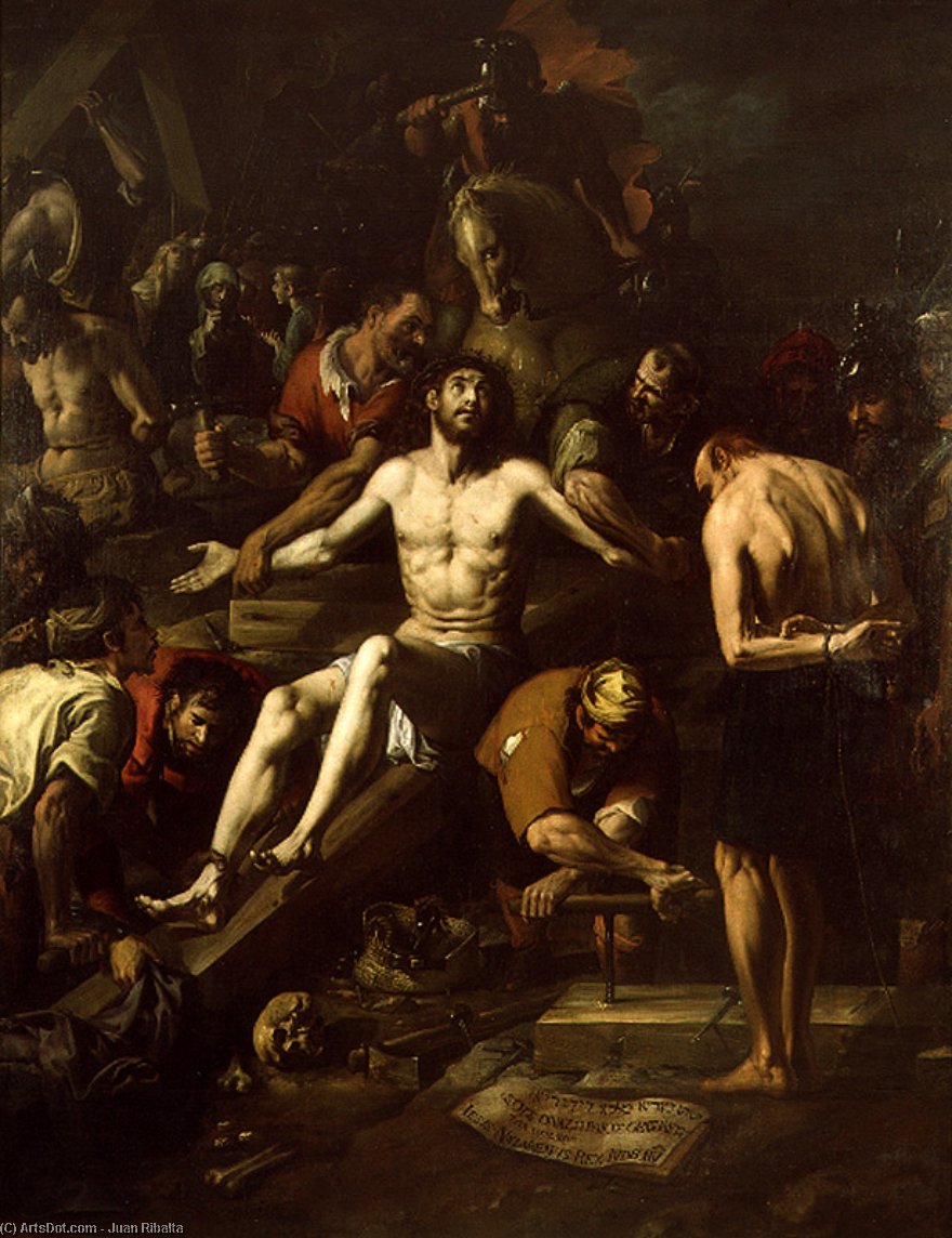Preparativos Para La Crucifixion — Juan Ribalta