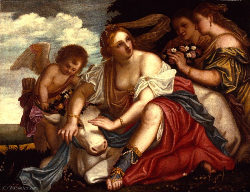 Europa And The Bull — Padovanino