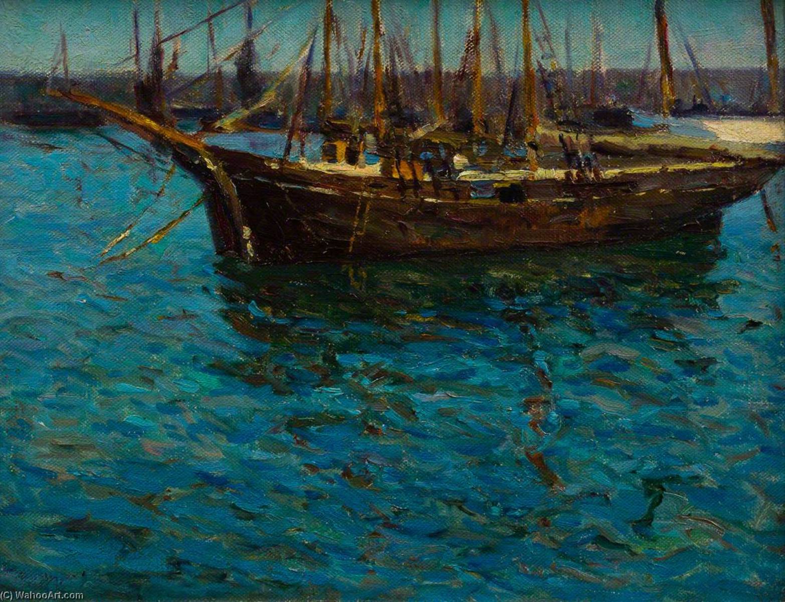 Fishing Boats In St Ives — Mary Mccrossan