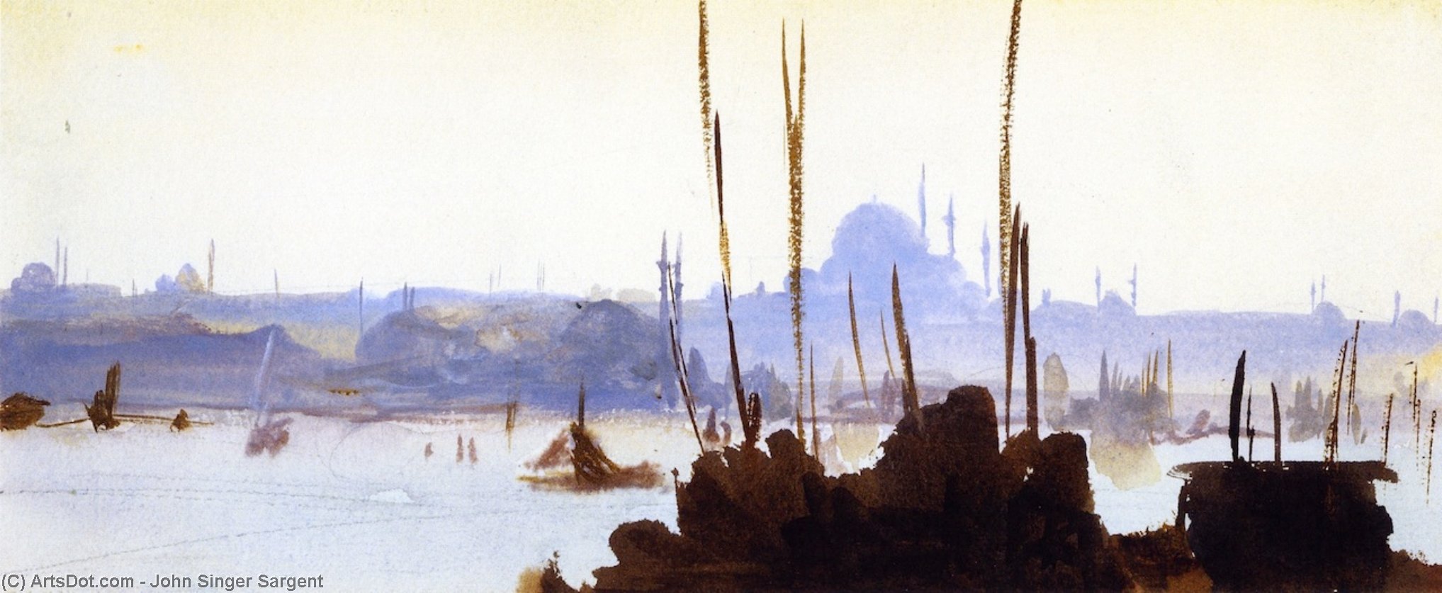 Constantinople (also Known As Constantinople At Dawn) — ジョン・シンガー・サージェント