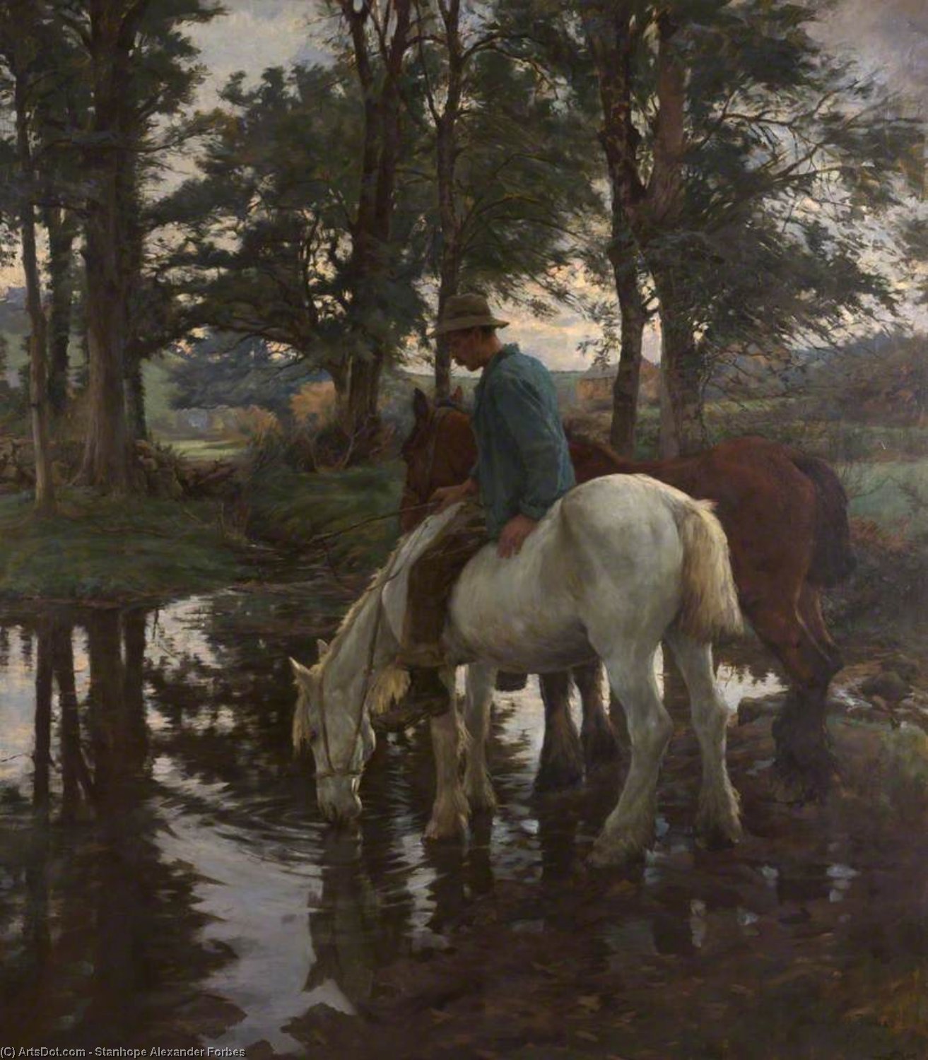 The Drinking Place — Stanhope Aleksander Forbs