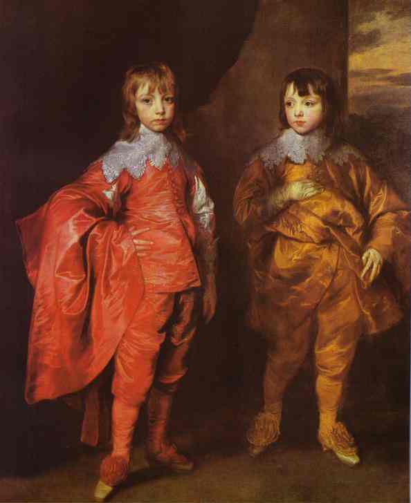 George Villiers, 2nd Duke Of Buckingham And His Brother Lord Francis Villiers — Sir Anthony Van Dyck
