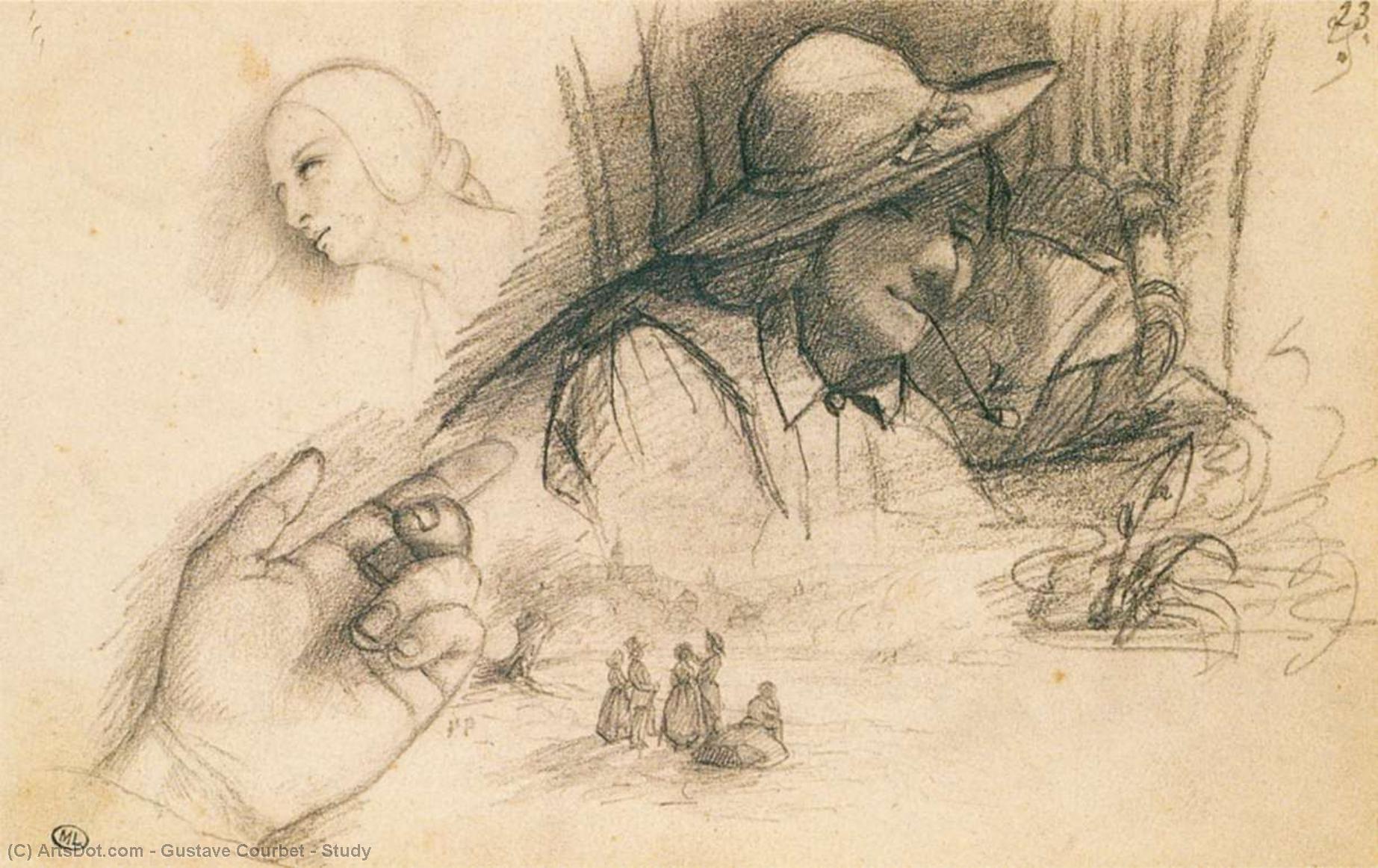 Studie — Gustave Courbet
