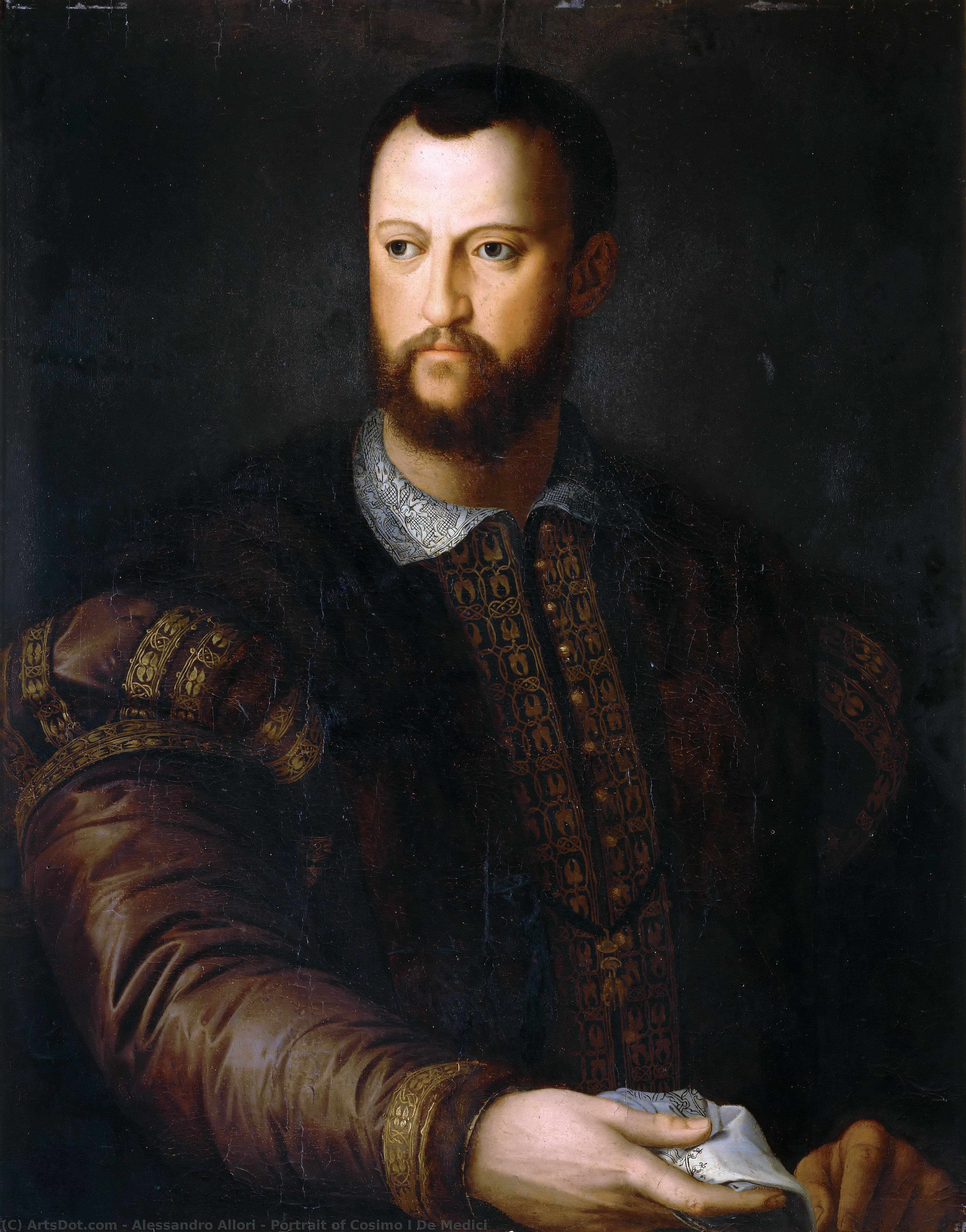 Portrait Of Cosimo I De Medici — Alessandro Allori
