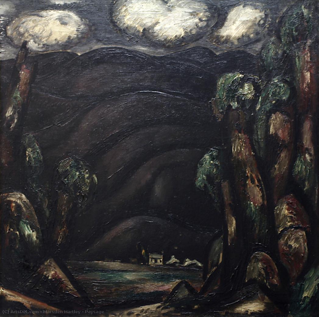Paysage — Марсден Хартели