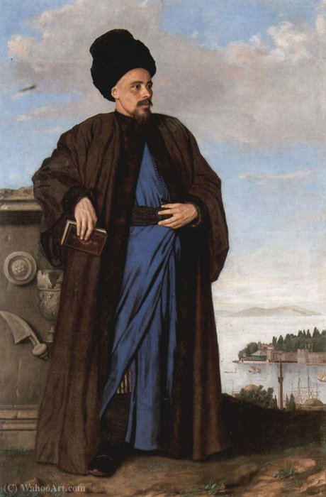 Portrait Of Richard Pococke — Jean-étienne Liotard