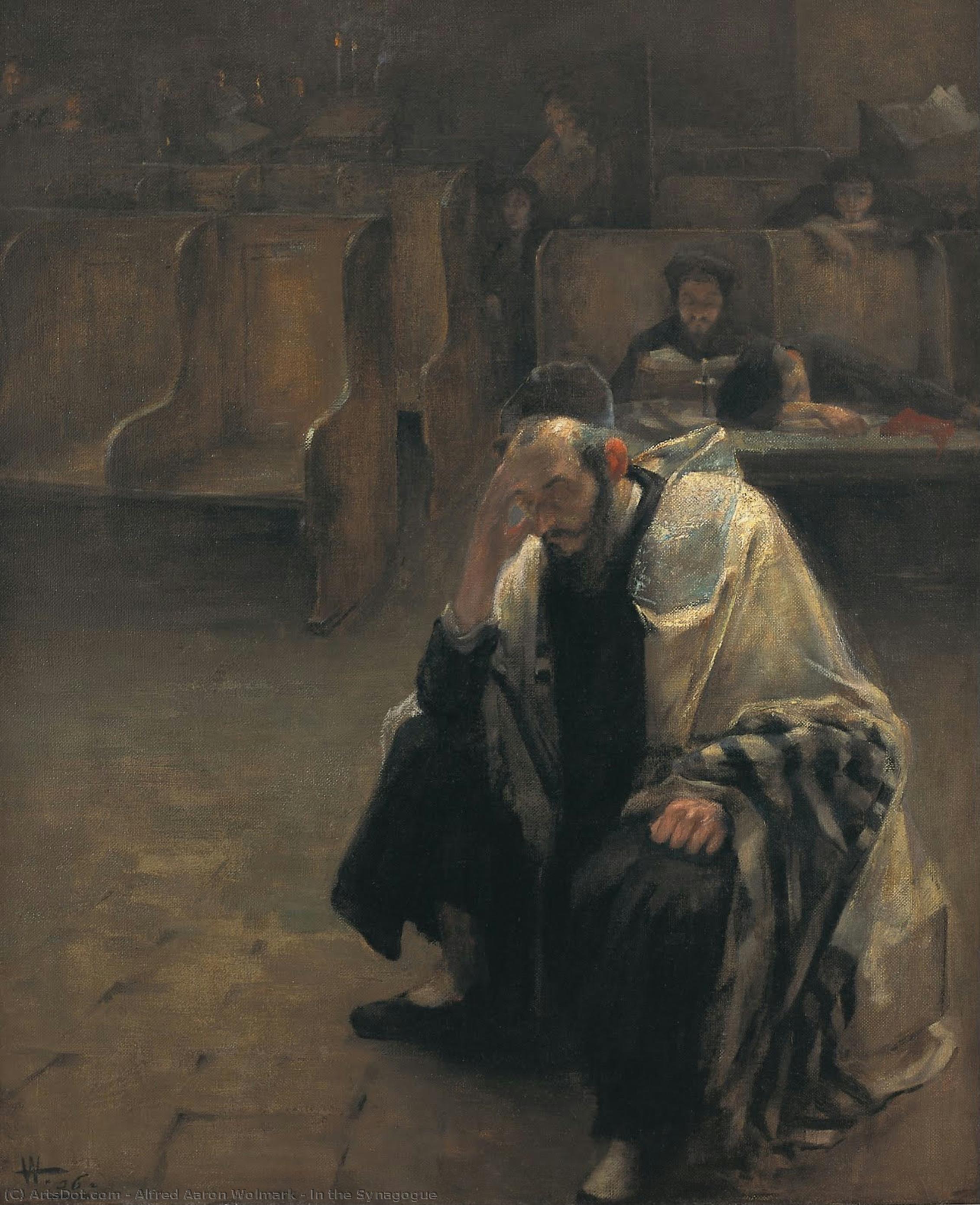 "in The Synagogue": У Синоду — Alfred Aaron Wolmark