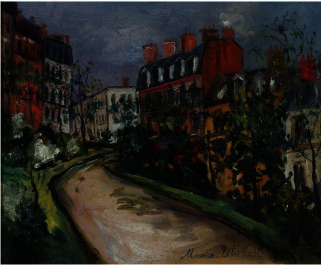 Rue De Paris 2 — Maurice Utrillo