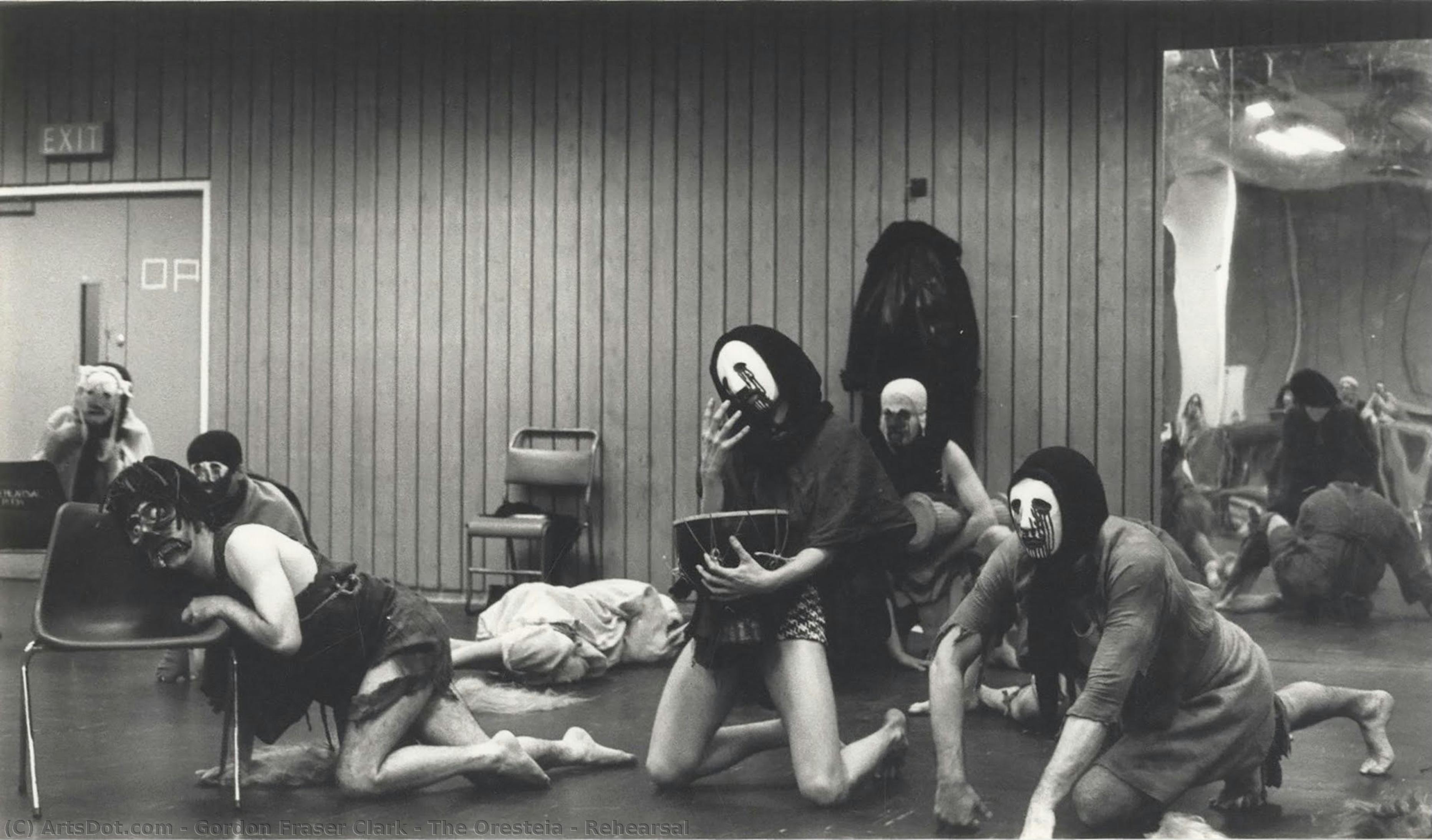 The Oresteia - Rehearsal — Nobby Clark