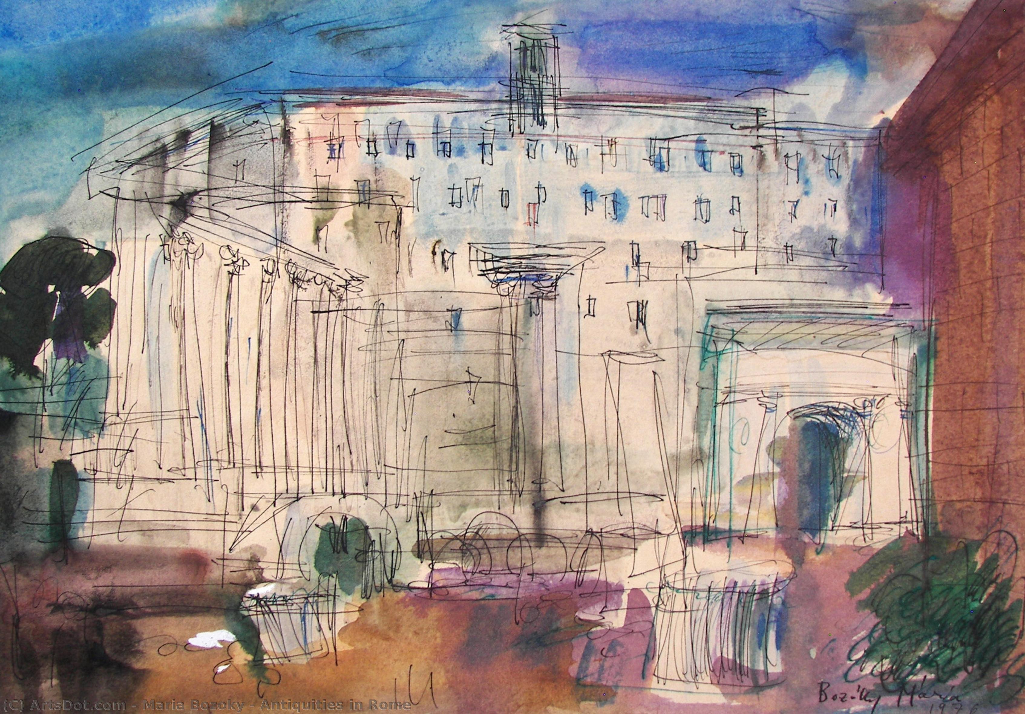 Antiquities In Rome — Mária Bozóky