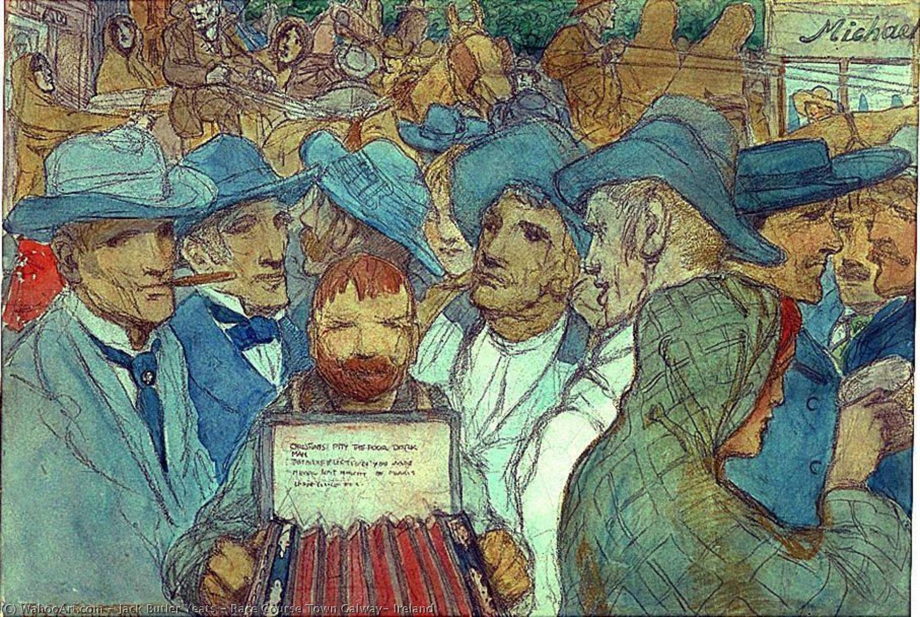 Race Course Town Galway, Ireland — Jack Butler Yeats