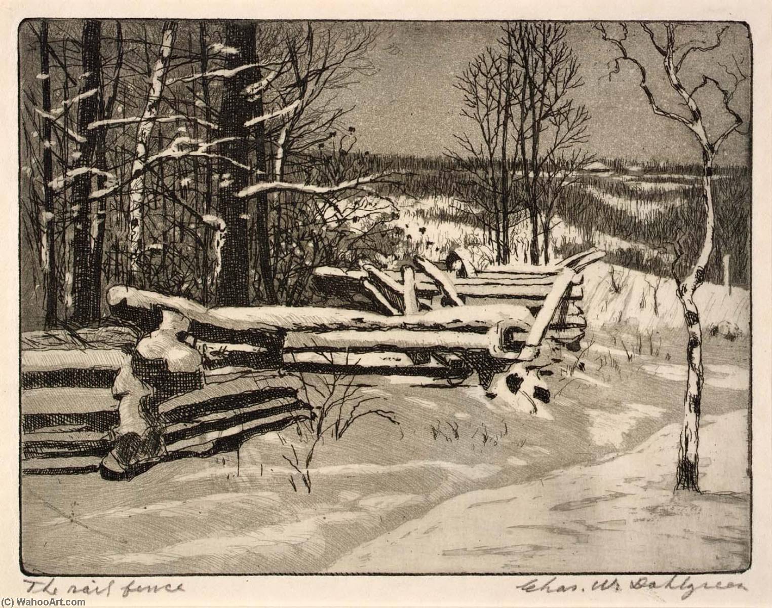 The Rail Fence — Charles W Dahlgreen