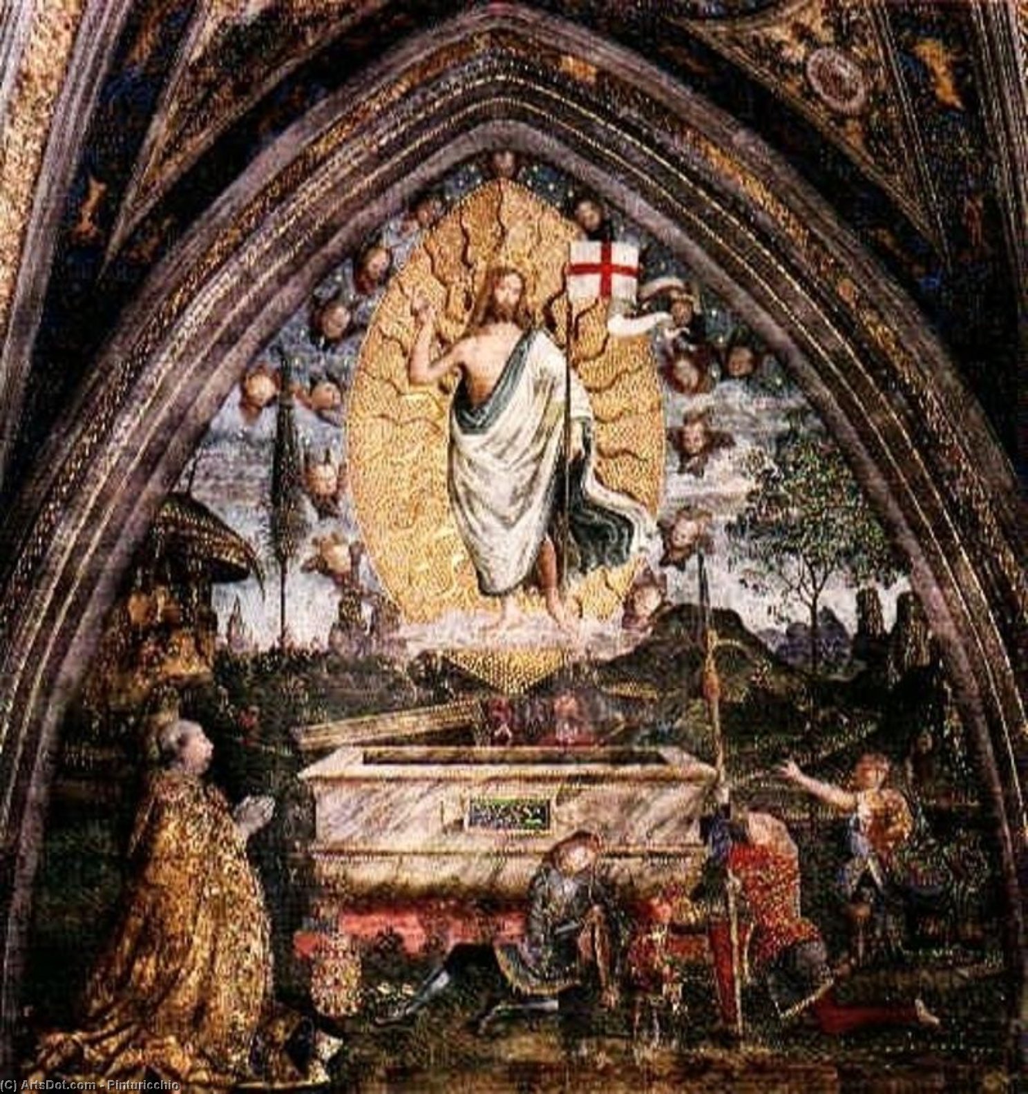 The Resurrection — Pinturicchio