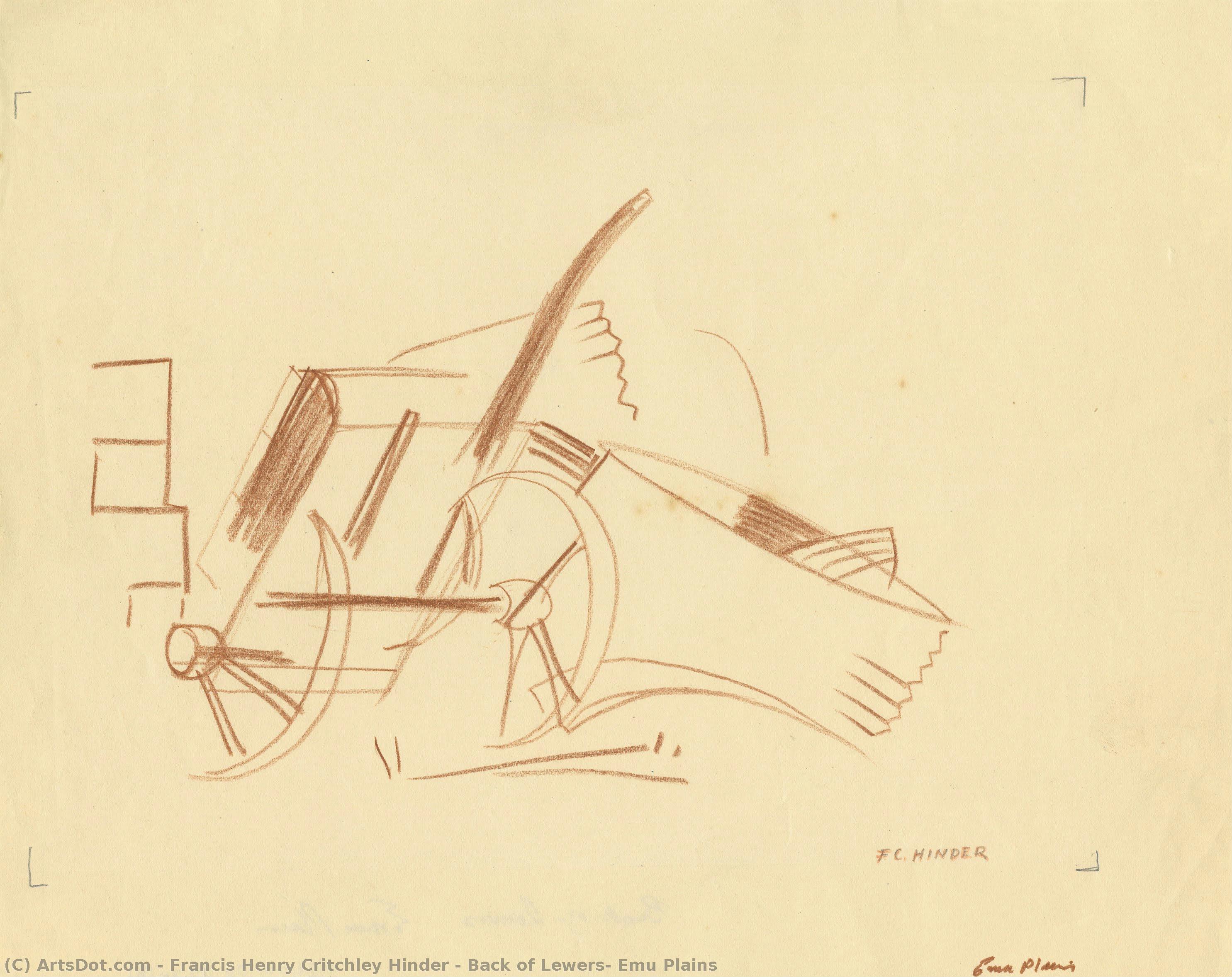 Back Of Lewers, Emu Plains — Francis Henry Critchley Hinder