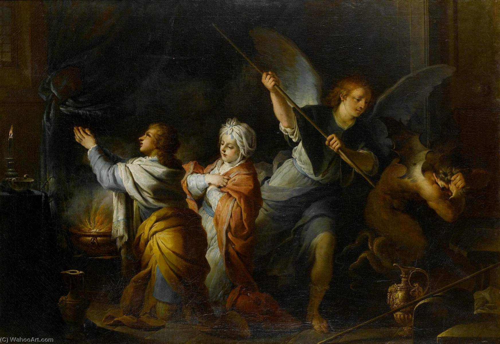 The Marriage Of Sarah And Tobias — Charles-andré Van Loo