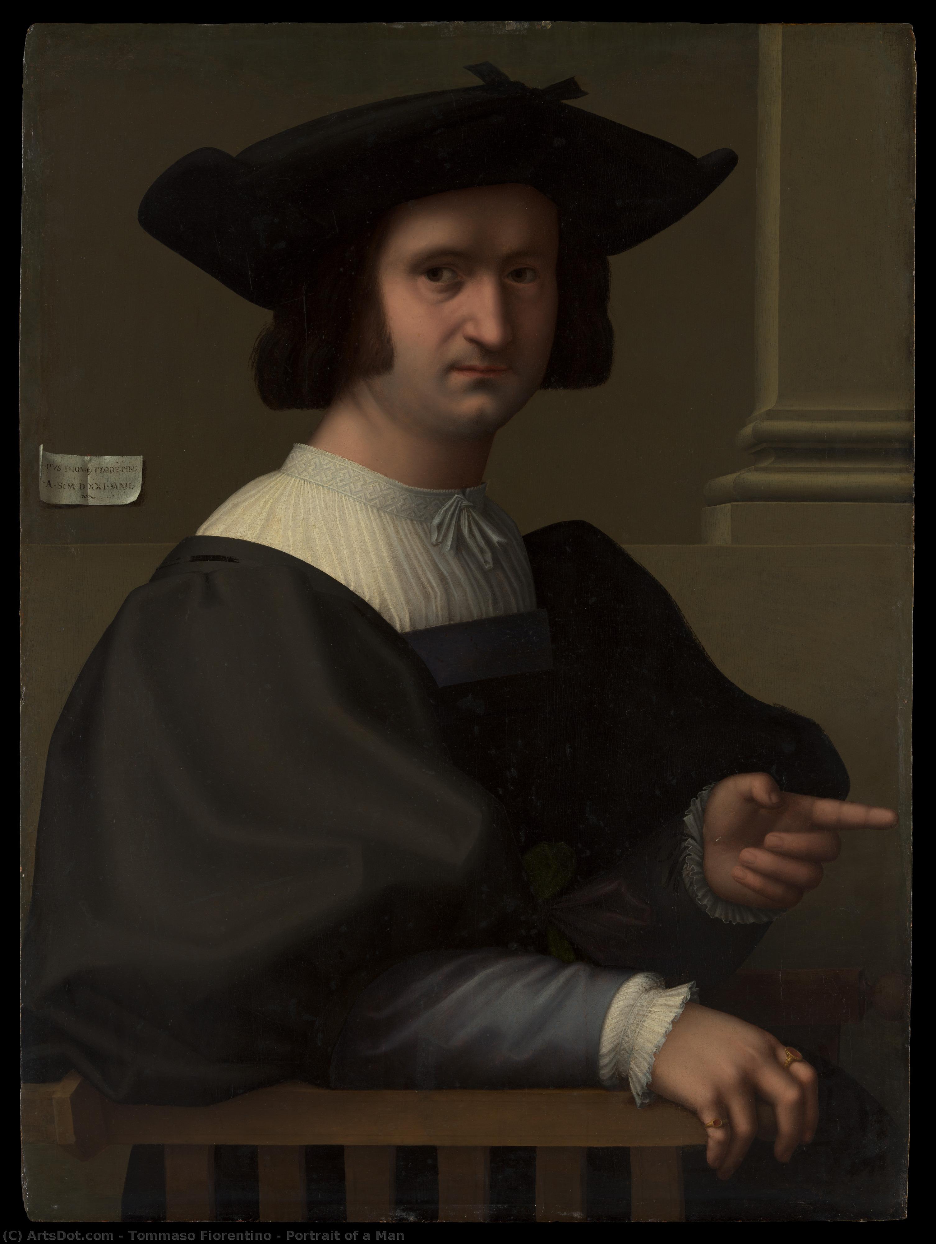 Portrait Of A Man — Tommaso Fiorentino