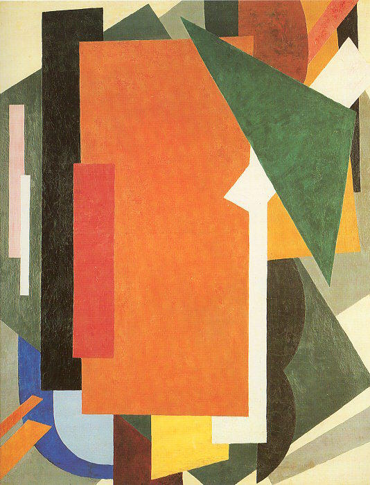 Architectonics In Painting — Lyubov Sergeyevna Popova