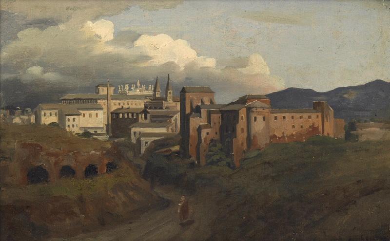 Vue De Saint Jean De Latran — Joseph Désiré Court