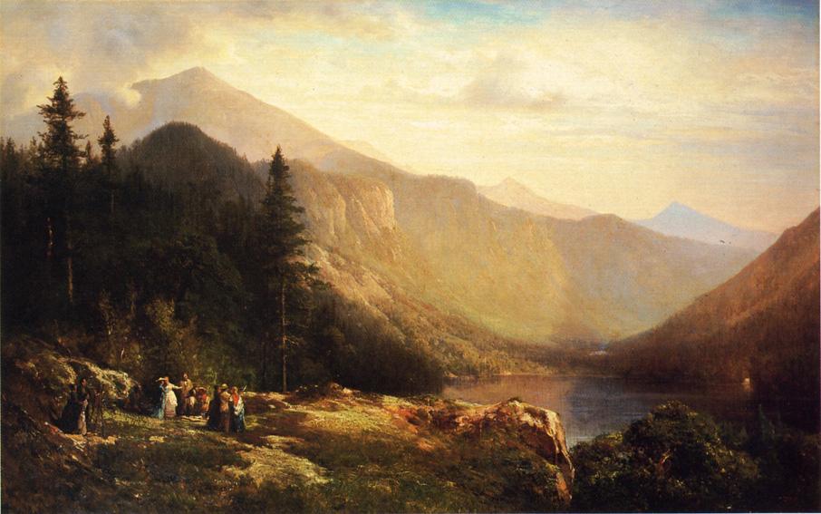 An Artist's View Of Mt. Lafayette — Thomas Hill